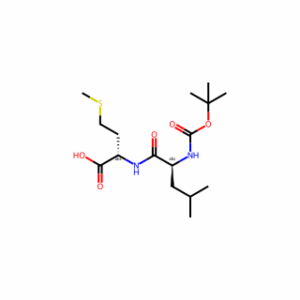 L-Methionine, N-[N-[(1,1-dimethylethoxy)carbonyl]-L-leucyl]-