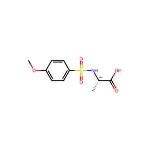 (S)-2-(4-Methoxyphenylsulfonamido)propanoic acid