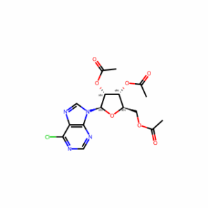 (2R,3R,4R,5R)-2-(Acetoxymethyl)-5-(6-chloro-9H-purin-9-yl)tetrahydrofuran-3,4-diyl diacetate
