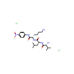 (S)-6-Amino-2-((S)-2-((R)-2-amino-3-methylbutanamido)-4-methylpentanamido)-N-(4-nitrophenyl)hexanamide dihydrochloride