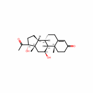 (8S,9S,10R,11S,13S,14S,17R)-17-Acetyl-11,17-dihydroxy-10,13-dimethyl-6,7,8,9,10,11,12,13,14,15,16,17-dodecahydro-1H-cyclopenta[a]phenanthren-3(2H)-one