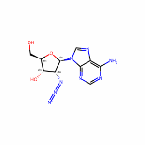 (2R,3S,4R,5R)-5-(6-amino-9H-purin-9-yl)-4-azido-2-(hydroxymethyl)tetrahydrofuran-3-ol
