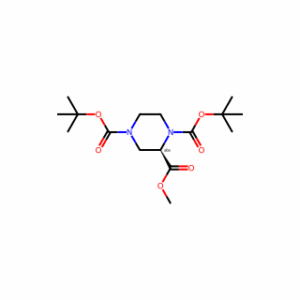 (R)-1,4-Di-tert-butyl 2-methyl piperazine-1,2,4-tricarboxylate