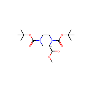 (R)-1,4-Di-tert-butyl 2-methyl piperazine-1,2,4-tricarboxylate