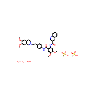 Tariquidar methanesulfonate hydrate