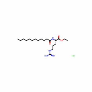 L-Arginine, N2-(1-oxododecyl)-, ethyl ester, hydrochloride (1:1)