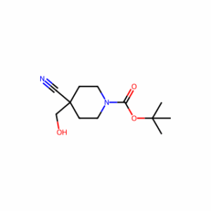 tert-Butyl 4-cyano-4-(hydroxymethyl)piperidine-1-carboxylate