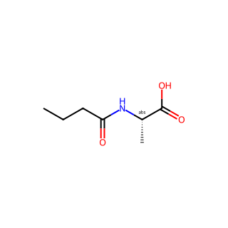 (S)-2-Butyramidopropanoic acid