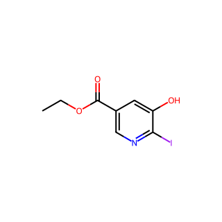 Ethyl 5-hydroxy-6-iodonicotinate