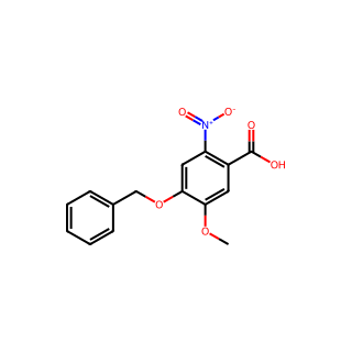Benzoic acid, 5-methoxy-2-nitro-4-(phenylmethoxy)-