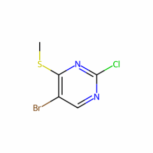 5-Bromo-2-chloro-4-(methylthio)pyrimidine
