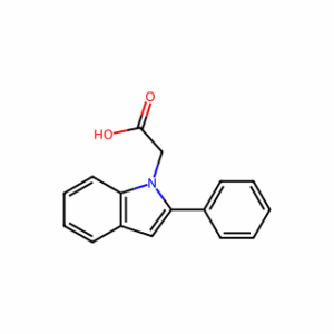 (2-Phenyl-1h-indol-1-yl)acetic acid