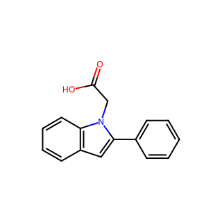 (2-Phenyl-1h-indol-1-yl)acetic acid