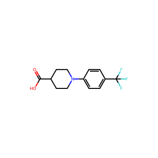 1-(4-Trifluoromethylphenyl)piperidine-4-carboxylic acid