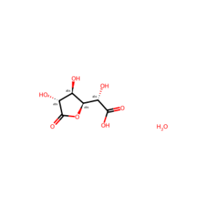 (S)-2-((2S,3R,4R)-3,4-Dihydroxy-5-oxotetrahydrofuran-2-yl)-2-hydroxyacetic acid hydrate