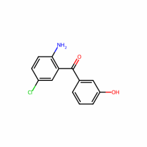 (2-Amino-5-chlorophenyl)(3-hydroxyphenyl)methanone