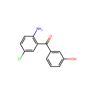 (2-Amino-5-chlorophenyl)(3-hydroxyphenyl)methanone