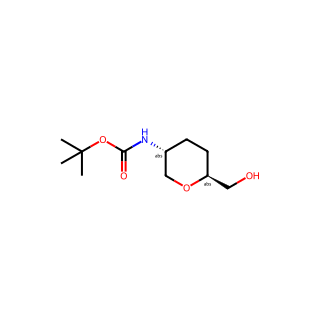 Tert-Butyl ((3R,6S)-6-(Hydroxymethyl)Tetrahydro-2H-Pyran-3-Yl)Carbamate