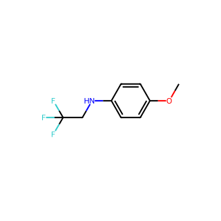 (4-Methoxyphenyl)(2,2,2-trifluoroethyl)amine