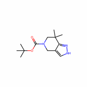 tert-Butyl 7,7-dimethyl-6,7-dihydro-1H-pyrazolo[4,3-c]pyridine-5(4H)-carboxylate