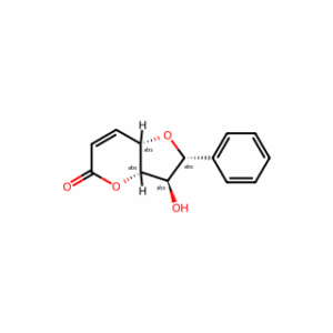 (2R,3R,3aS,7aS)-3-Hydroxy-2-phenyl-2,3,3a,7a-tetrahydro-5H-furo[3,2-b]pyran-5-one
