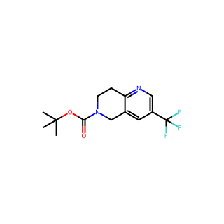 tert-Butyl 3-(trifluoromethyl)-7,8-dihydro-1,6-naphthyridine-6(5H)-carboxylate