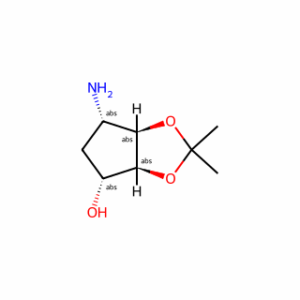 (3aS,4R,6S,6aR)-6-Amino-2,2-dimethyl-hexahydrocyclopenta[d][1,3]dioxol-4-ol