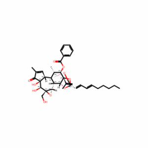 (2S,3aR,3bS,3cS,4aR,5S,5aS,8aR,8bR,9R,10R,10aS)-10-(Benzoyloxy)-3a,3b,3c,4a,5,5a,8a,9,10,10a-decahydro-5,5a-dihydroxy-4a-(hydroxymethyl)-7,9-dimethyl-10a-(1-methylethenyl)-2-(1E,3E)-1,3-nonadien-1-yl-6H-2,8b-epoxyoxireno[6,7]azuleno[5,4-e]-1,3-benzodioxol