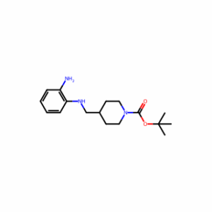 tert-Butyl 4-(((2-aminophenyl)amino)methyl)piperidine-1-carboxylate