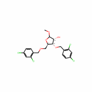 (3R,4S,5R)-4-((2,4-Dichlorobenzyl)oxy)-5-(((2,4-dichlorobenzyl)oxy)methyl)-2-methoxytetrahydrofuran-3-ol