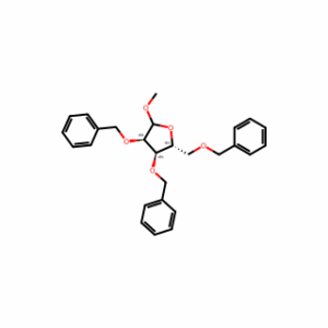 (2R,3R,4R)-3,4-Bis(benzyloxy)-2-((benzyloxy)methyl)-5-methoxytetrahydrofuran
