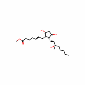 Methyl (5Z,9α,11α,13E,15S)-(±)-9,11,15-trihydroxy-15-methylprosta-5,13-dien-1-oate