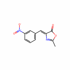 (4Z)-2-methyl-4-[(3-nitrophenyl)methylidene]-4,5-dihydro-1,3-oxazol-5-one