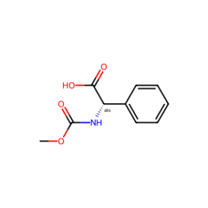 (s)-2-((Methoxycarbonyl)amino)-2-phenylacetic acid