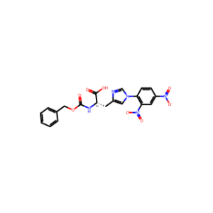 (S)-2-(((Benzyloxy)carbonyl)amino)-3-(1-(2,4-dinitrophenyl)-1H-imidazol-4-yl)propanoic acid