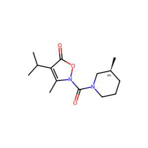 (S)-4-Isopropyl-3-methyl-2-(3-methylpiperidine-1-carbonyl)isoxazol-5(2H)-one