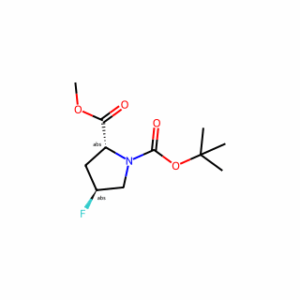 (2R,4S)-1-tert-Butyl 2-methyl 4-fluoropyrrolidine-1,2-dicarboxylate