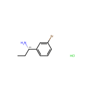 (1S)-1-(3-Bromophenyl)propan-1-amine hydrochloride