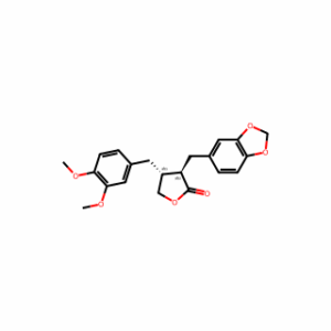 (3R,4R)-3-[(1,3-Benzodioxole-5-yl)methyl]-4-(3,4-dimethoxybenzyl)-4,5-dihydrofuran-2(3H)-one