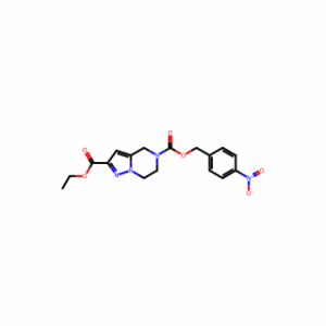 Pyrazolo[1,5-a]pyrazine-2,5(4H)-dicarboxylic acid, 6,7-dihydro-, 2-ethyl 5-[(4-nitrophenyl)methyl] ester