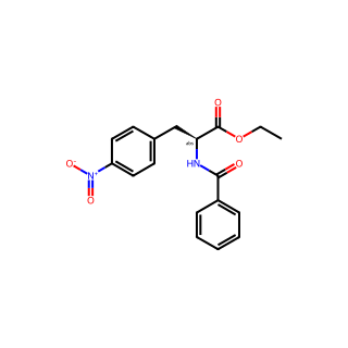 L-Phenylalanine, N-benzoyl-4-nitro-, ethyl ester