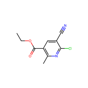Ethyl 6-chloro-5-cyano-2-methylnicotinate