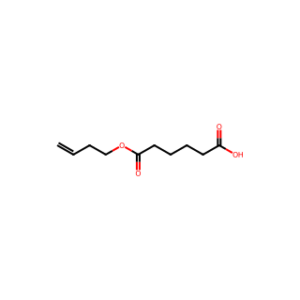 Hexanedioic acid monobut-3-enyl ester