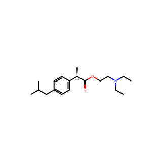 Ibuprofen diethylaminoethyl ester