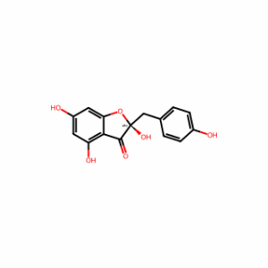 (2R)-2,4,6-Trihydroxy-2-[(4-hydroxyphenyl)methyl]-3(2H)-benzofuranone