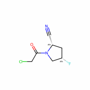 (2S,4S)-1-(2-chloroacetyl)-4-fluoropyrrolidine-2-carbonitrile