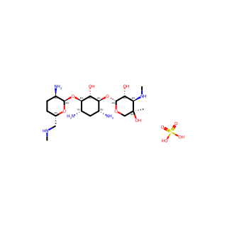 (2R,3R,4R,5R)-2-(((1S,2S,3R,4S,6R)-4,6-Diamino-3-(((2R,3R,6S)-3-amino-6-((methylamino)methyl)tetrahydro-2H-pyran-2-yl)oxy)-2-hydroxycyclohexyl)oxy)-5-methyl-4-(methylamino)tetrahydro-2H-pyran-3,5-diol sulfate
