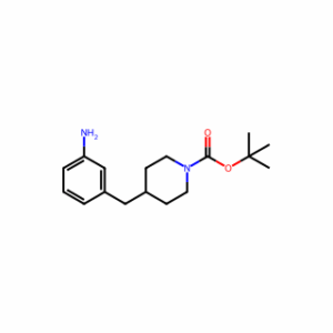 tert-Butyl 4-(3-aminobenzyl)piperidine-1-carboxylate