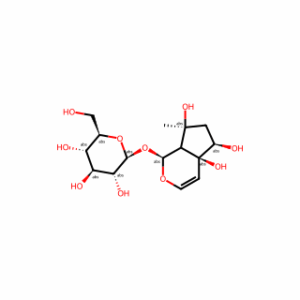 (1S,4As,5R,7S)-7-Methyl-1-(((2S,3R,4S,5S,6R)-3,4,5-Trihydroxy-6-(Hydroxymethyl)Tetrahydro-2H-Pyran-2-Yl)Oxy)-5,6,7,7A-Tetrahydrocyclopenta[C]Pyran-4A,5,7(1H)-Triol