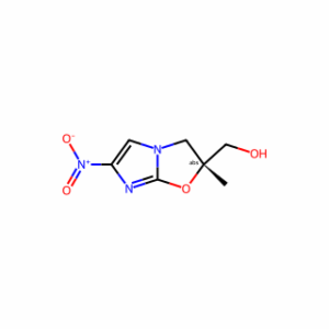 (R)-(2-Methyl-6-nitro-2,3-dihydroimidazo[2,1-b]oxazol-2-yl)methanol